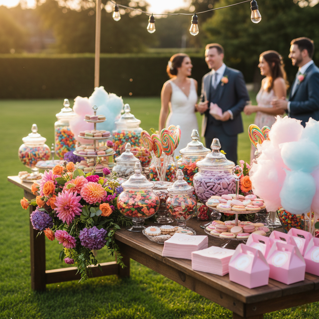 Candy Bar Limite Music Events. Wedding Planner boda